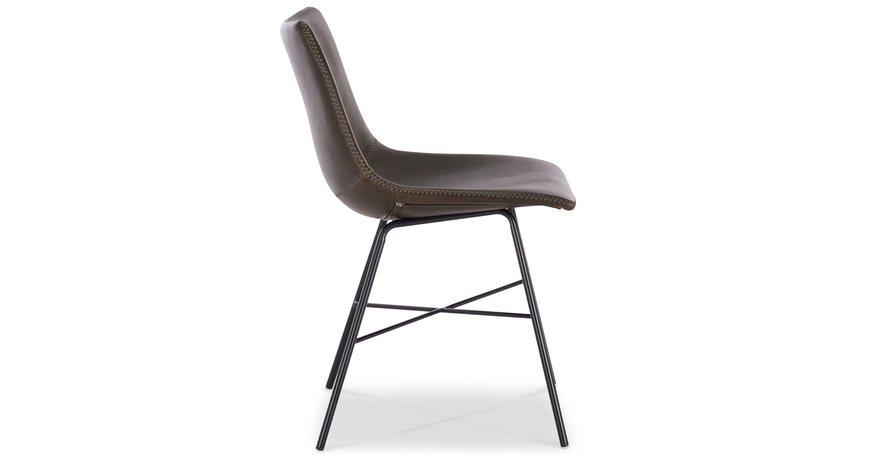 Paxton Modern Dining Chair - Sturdy Wooden Kitchen Chairs Set of 2, Comfortable Upholstered Seat - Perfect for Dining Room, Kitchen, Breakfast Nook & Small Spaces