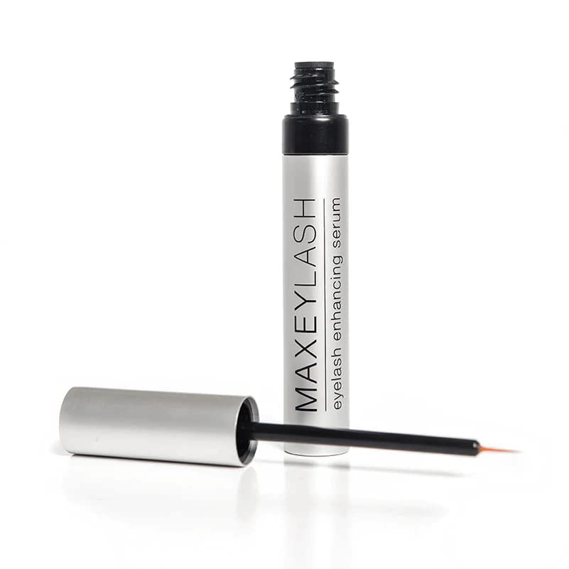 MaxeyLash Eyelash Growth Serum for Longer Thicker Lashes - Natural Lash Enhancer Treatment with Biotin & Peptides - Perfect for Nighttime Lash Care & Special Occasion Prep