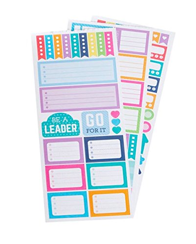 Recollections Goals and Trackers Planner Stickers - Life Planner, Daily Organization, Planner Sticker Book for Productivity, Time Management, and Creative Journaling