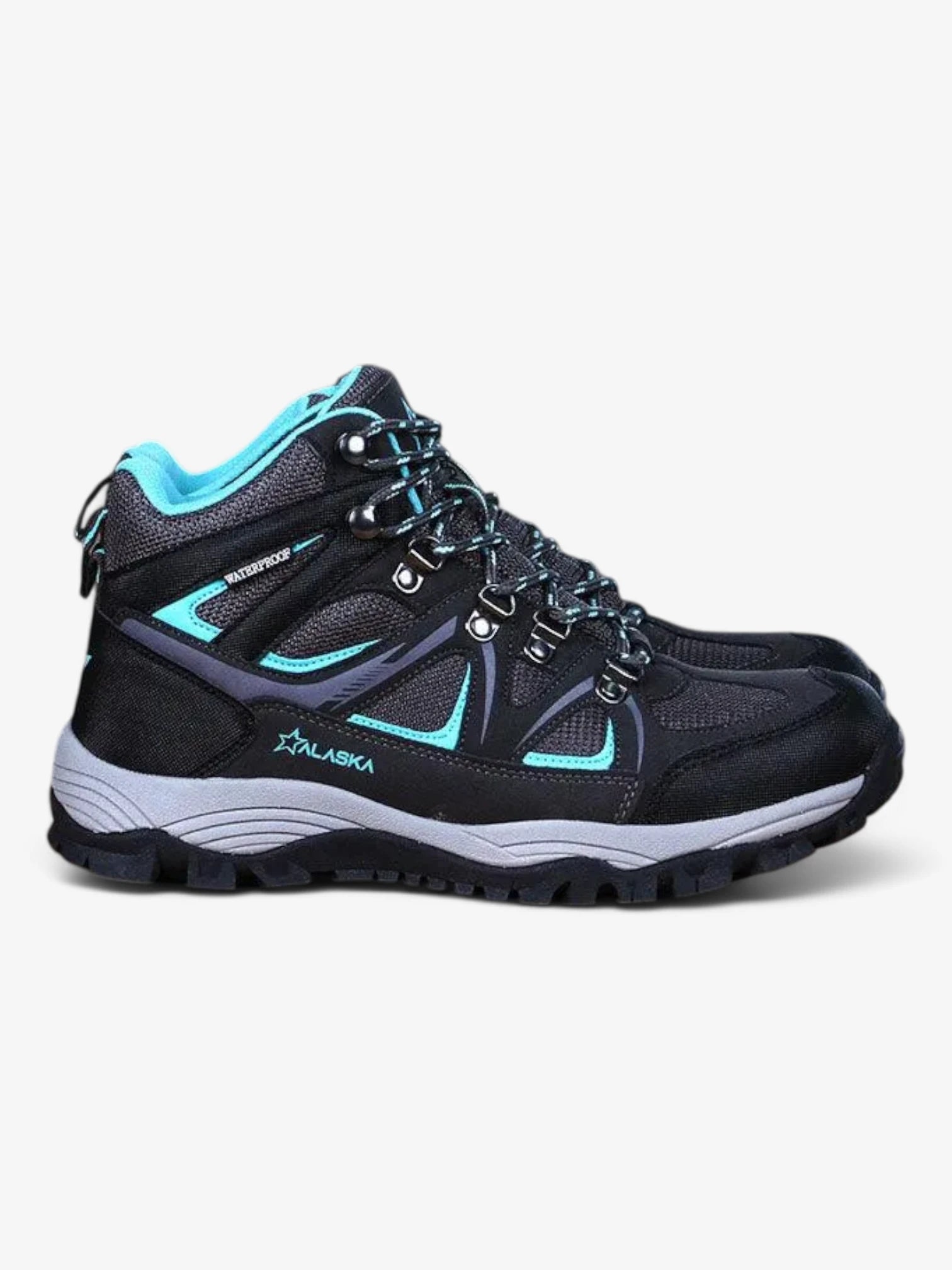 Waterproof Alaska Jade Hiking Boots for Women - Gray Green - Perfect for Outdoor Adventures, Trekking & Camping