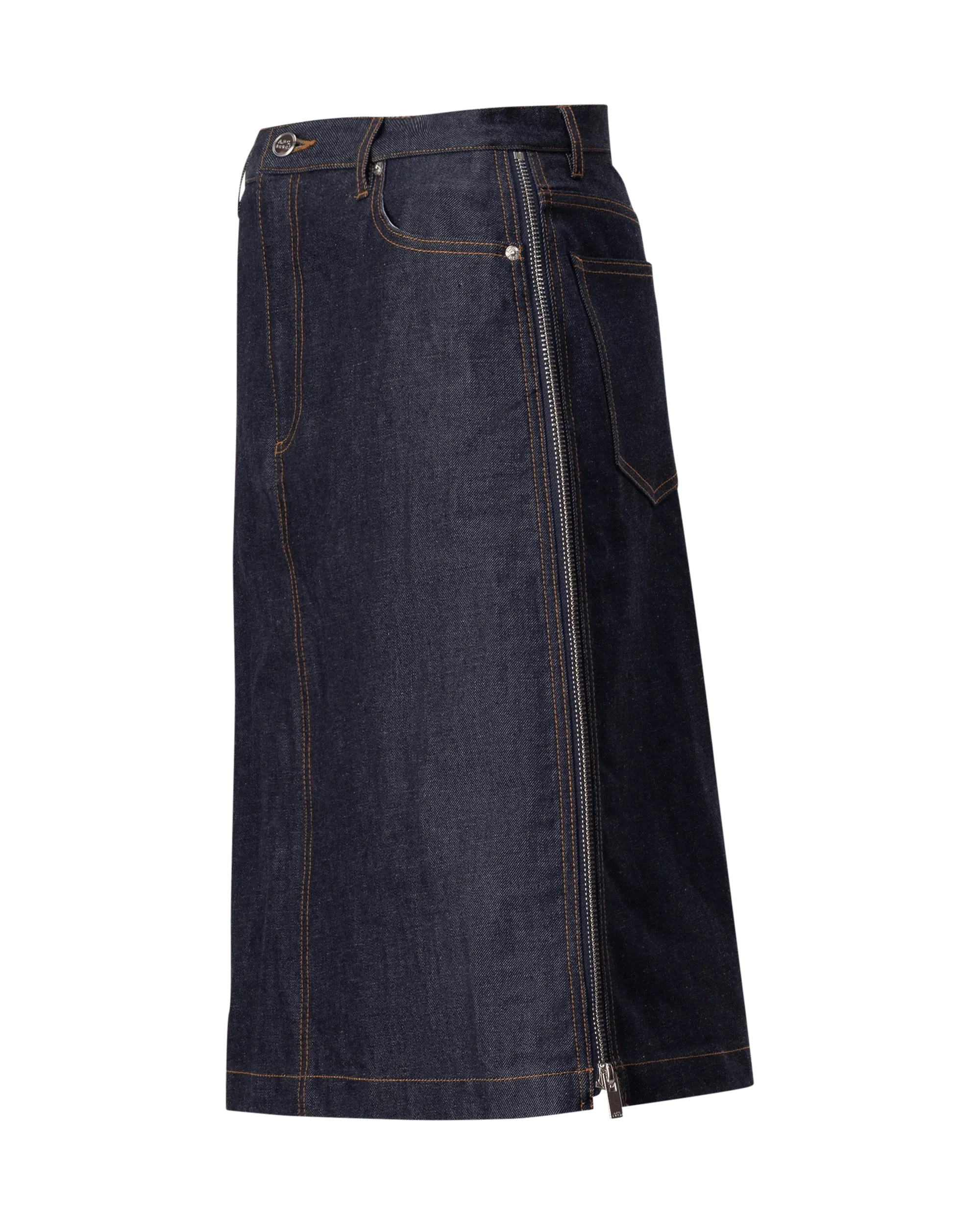 Stylish High-Waist Denim Skirt for Women - Trendy A-Line Mini Skirt with Stretch Comfort | Perfect for Casual Outfits, Date Nights & Summer Fashion