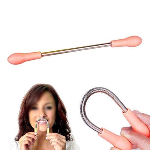 R A Products Facial Hair Remover Stick - Spring Threading Tool for Women | Face & Body Hair Epilator | Beauty Tool for Eyebrows, Upper Lip & Chin | Perfect for Home Use & Travel