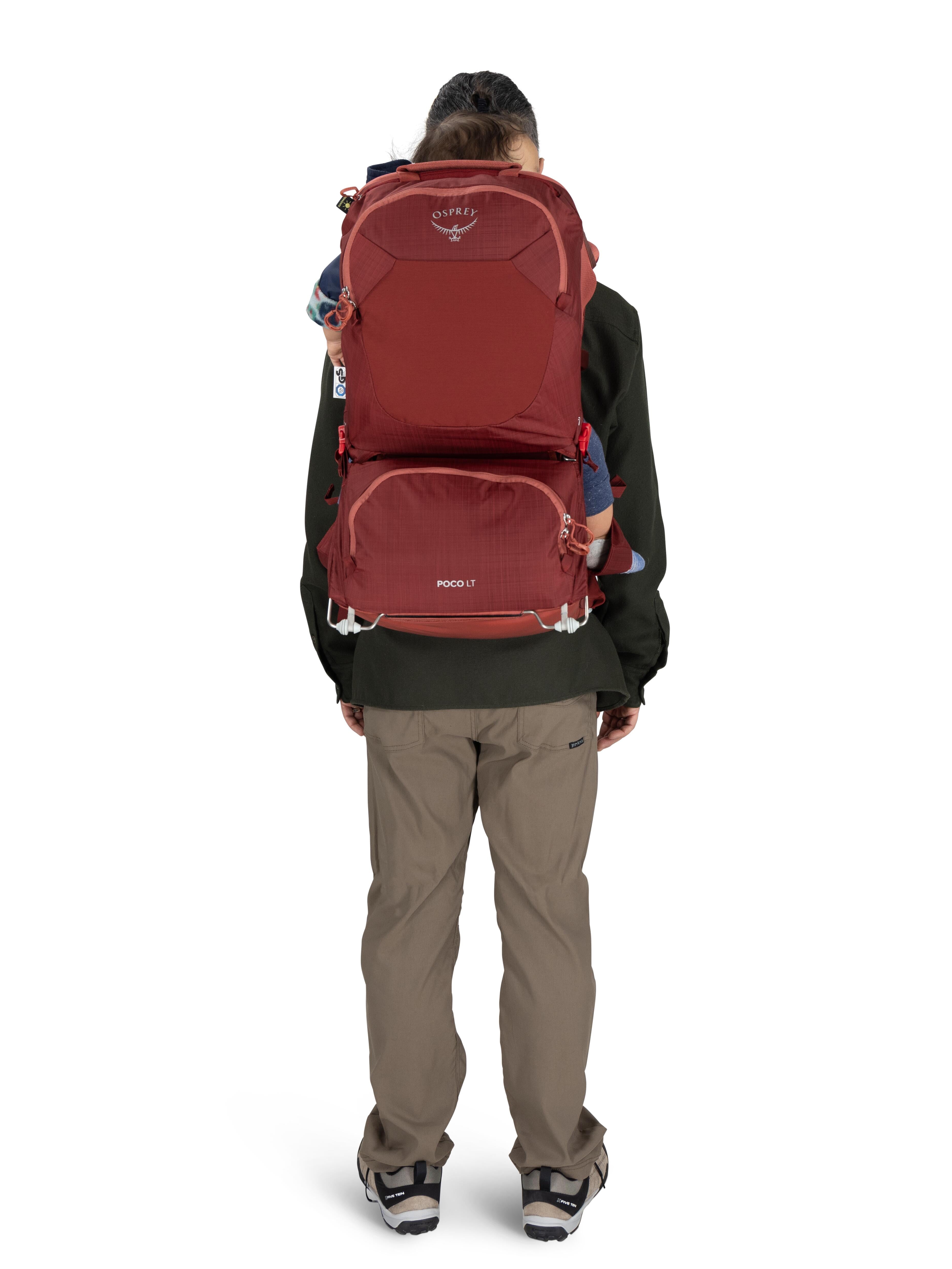 Osprey Poco LT Child Carrier Backpack - Lightweight & Comfortable Hiking Baby Carrier for Outdoor Adventures, Travel & Daily Use