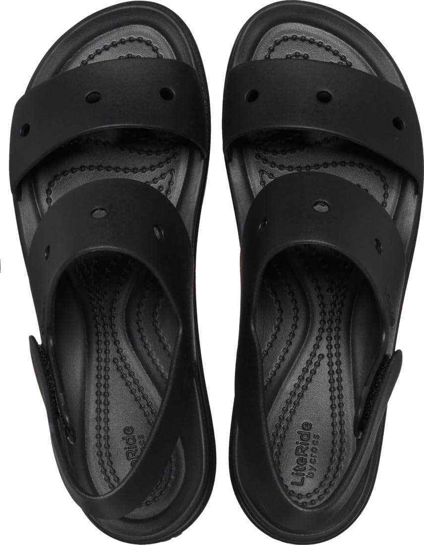 Crocs Women's Brooklyn 4u Low Wedge Sandals - Comfortable Slip-On Casual Shoes for Summer, Beach & Outdoor Wear