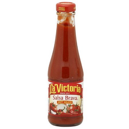 La Victoria Salsa Brava Hot Sauce - 12 oz (Pack of 12) | Authentic Mexican Hot Sauce | Perfect for Tacos, Nachos & Spicy Recipes | Great for Gifting & Home Cooking