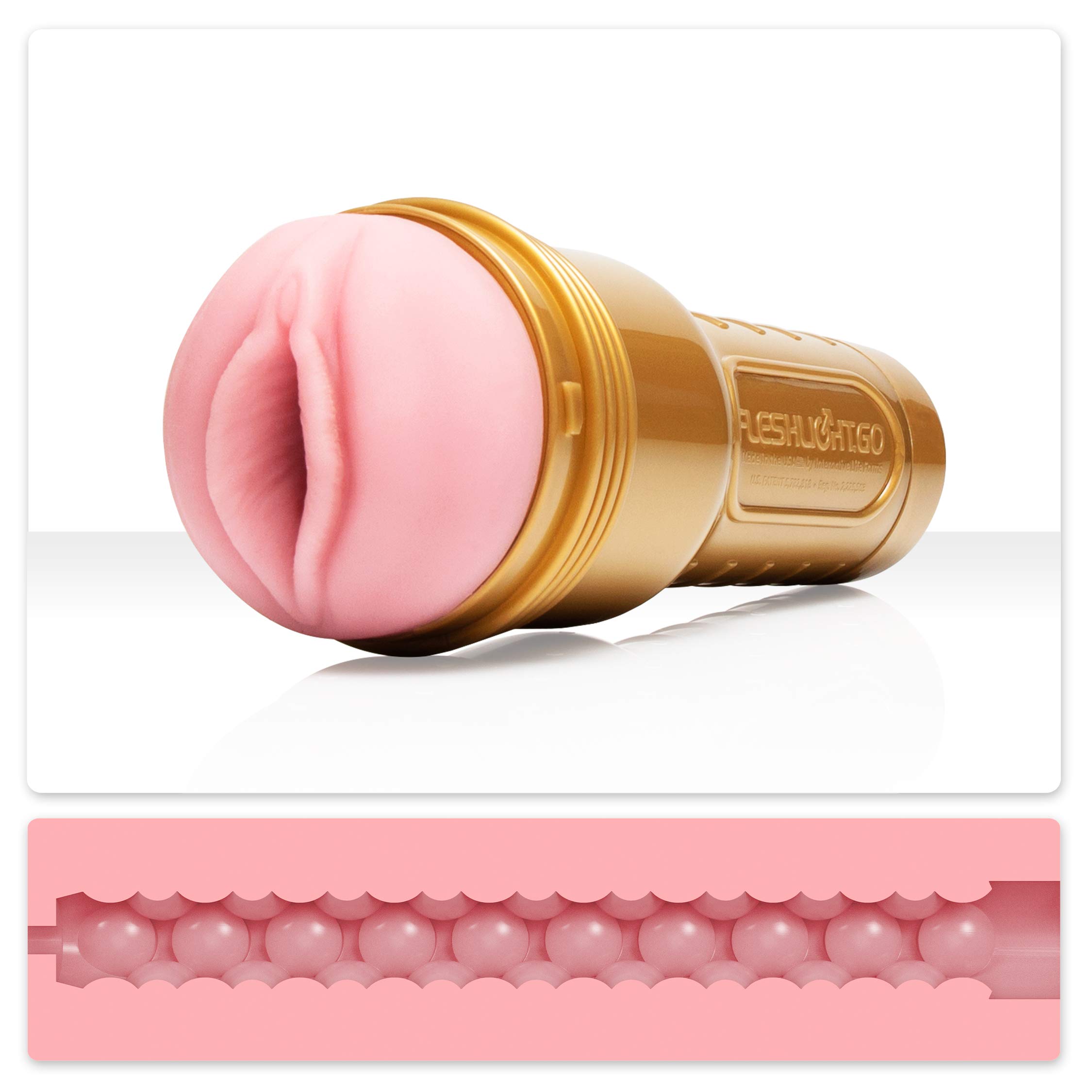 FLESHLIGHT Go Stamina Training Unit - Male Masturbator Sex Toy for Men | Enhance Performance & Endurance | Perfect for Solo Pleasure & Stamina Training