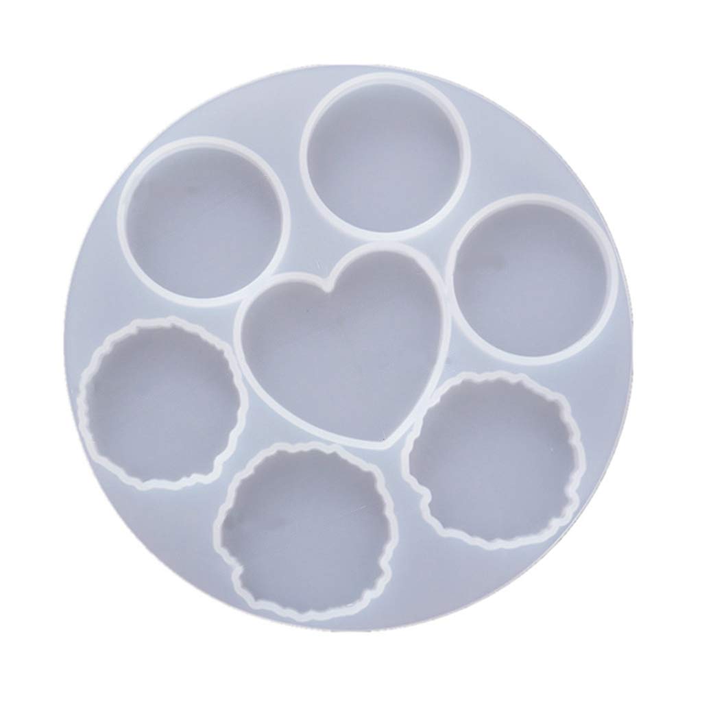 Epoxy Resin Phone Grip Mold - Round Silicone Phone Holder Mold for DIY Crafts, Phone Stand Accessories - Perfect for Resin Art, Jewelry Making, and Phone Decor Projects