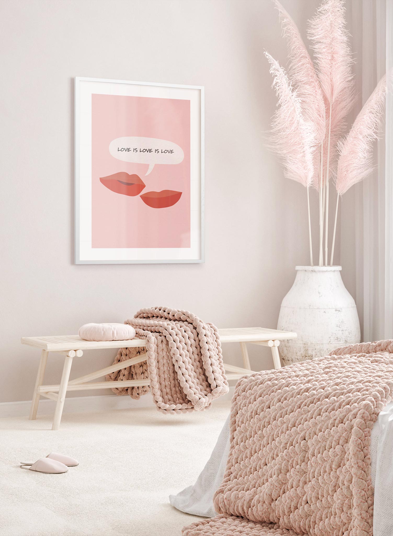 Love is Love LGBTQ+ Pride Poster - Inspirational Wall Art for Home, Office & Classroom Decor - Perfect for Pride Month, Gifts & Equality Support