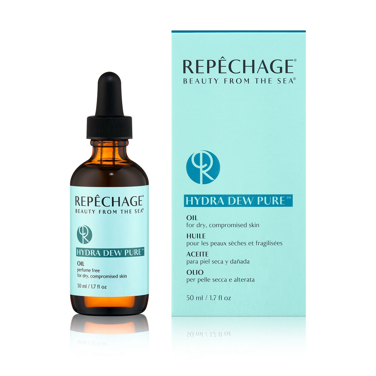 Hydra Dew Pure™ Facial Oil - Hydrating & Nourishing for Dry Skin | Organic & Natural Skincare | Perfect for Night Routine & Daily Moisturizing