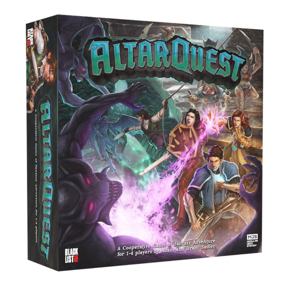 Altar Quest Fantasy Adventure Board Game - Cooperative Strategy Game for Adults & Teens | Perfect for Game Nights & Family Gatherings