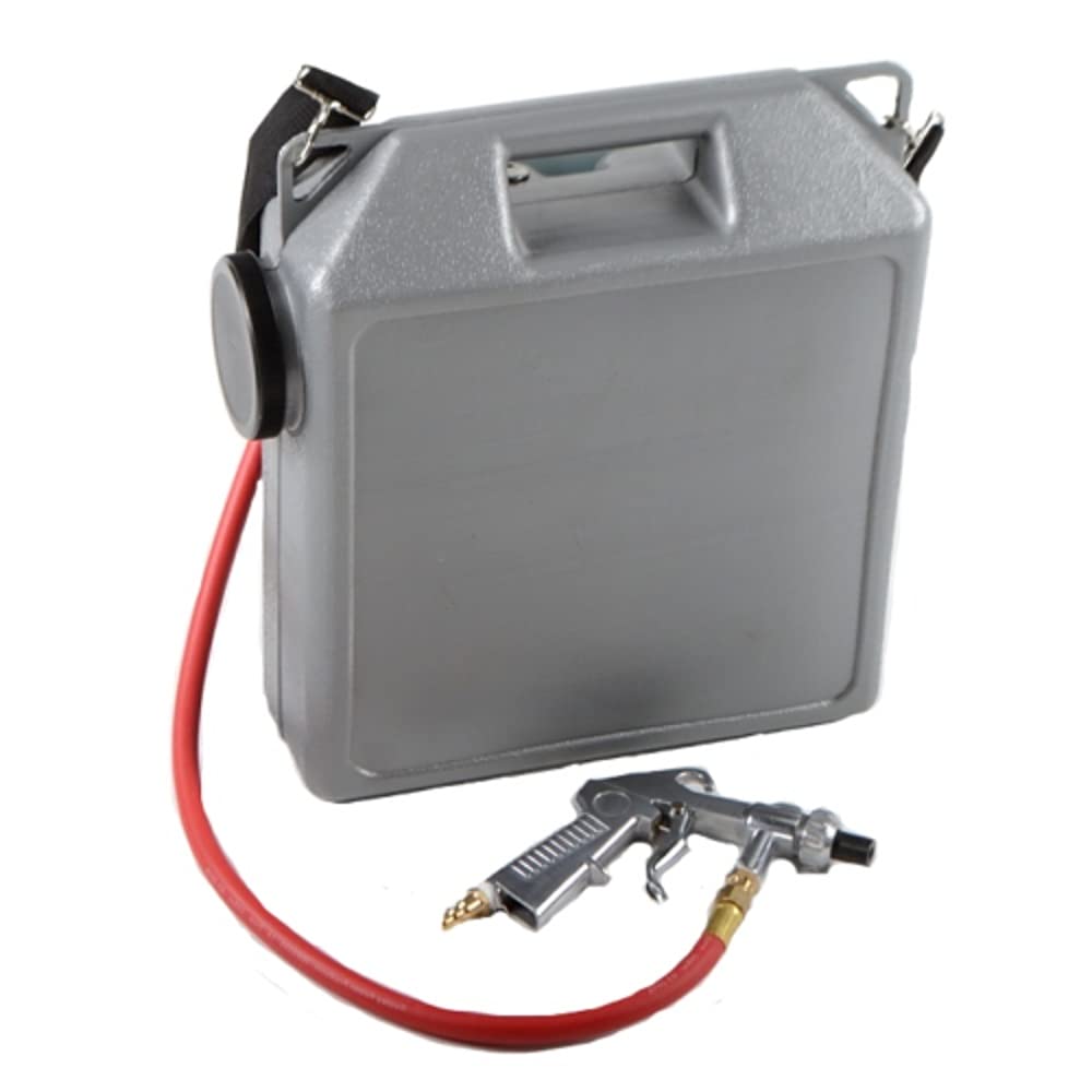 30Lbs Portable Air Powered Sandblaster Kit - Professional Sand Blasting Equipment for Rust Removal & Surface Cleaning | Ideal for Automotive, Metalwork & DIY Projects