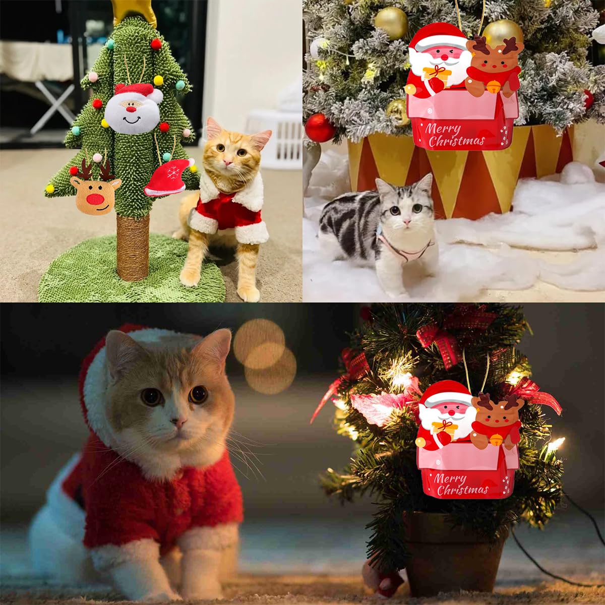 25 Pack Christmas Cat Toys for Kittens - Assorted Cat Spring Toys, Ball Toys, Crinkle Toys & Mouse Toys for Interactive Play | Perfect Holiday Gift for Cat Lovers & Fun Indoor Playtime