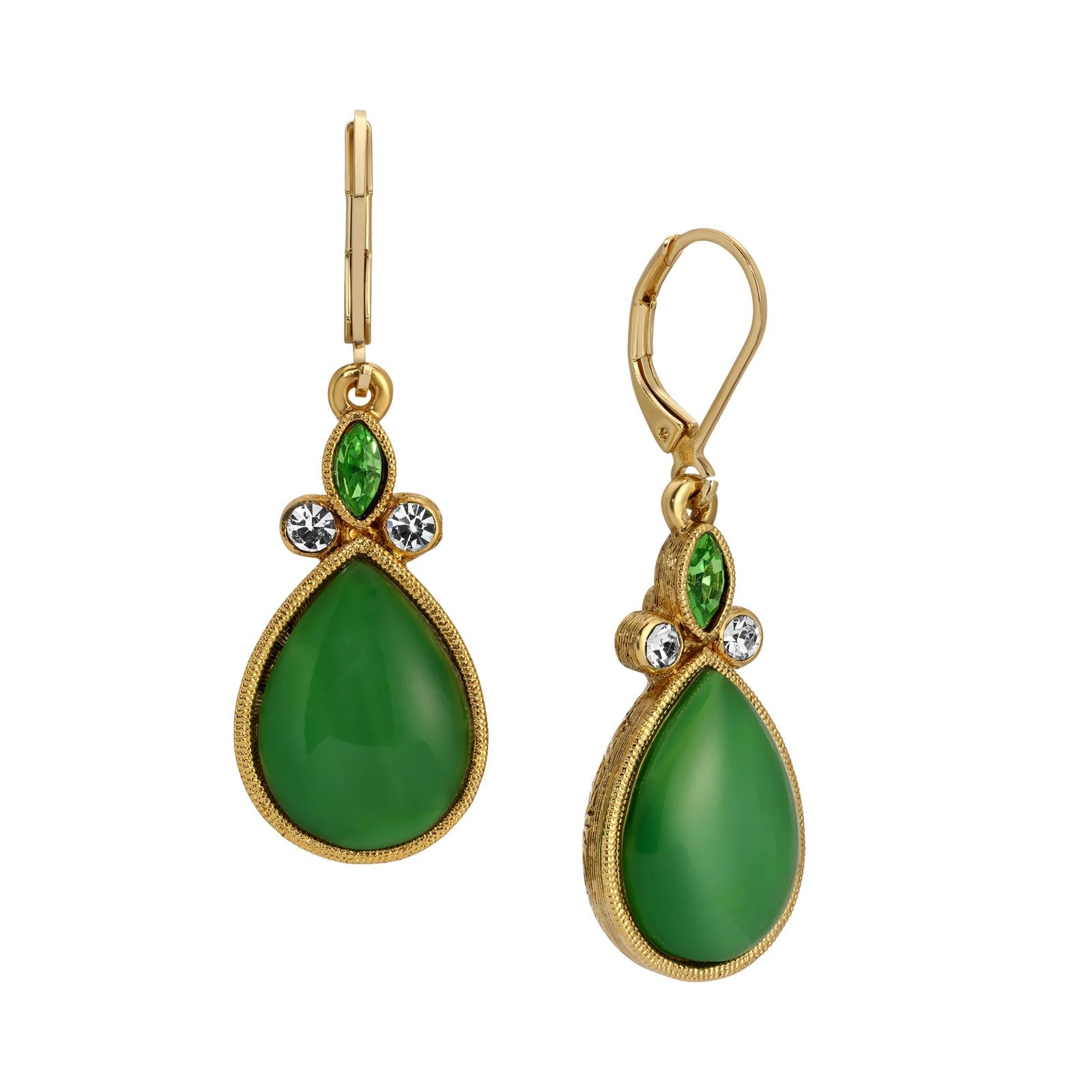 Gold Tone And Green