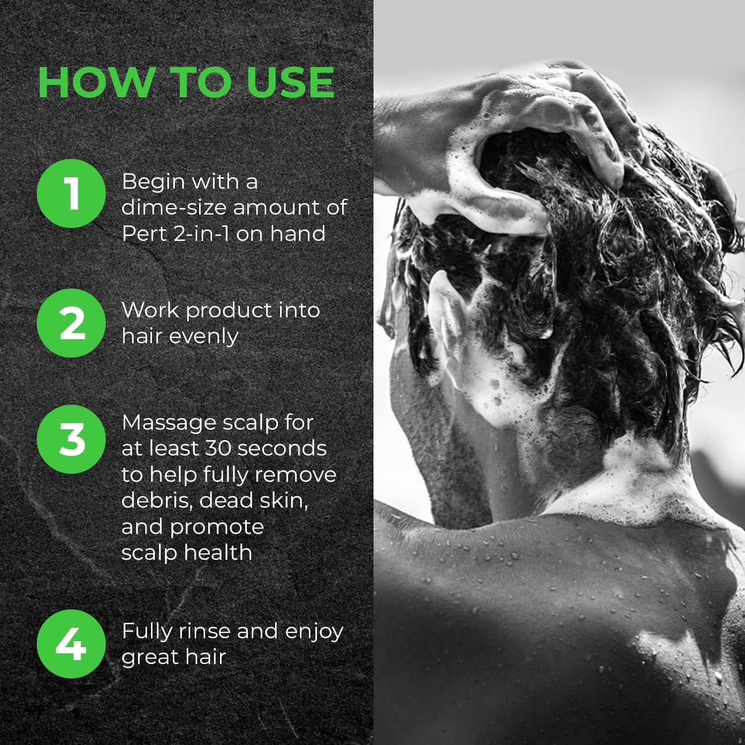 Pert Plus 2-in-1 Shampoo and Conditioner for Normal Hair - 13.5 oz (18 Pack) | Daily Hair Care for Men & Women | Salon Quality at Home
