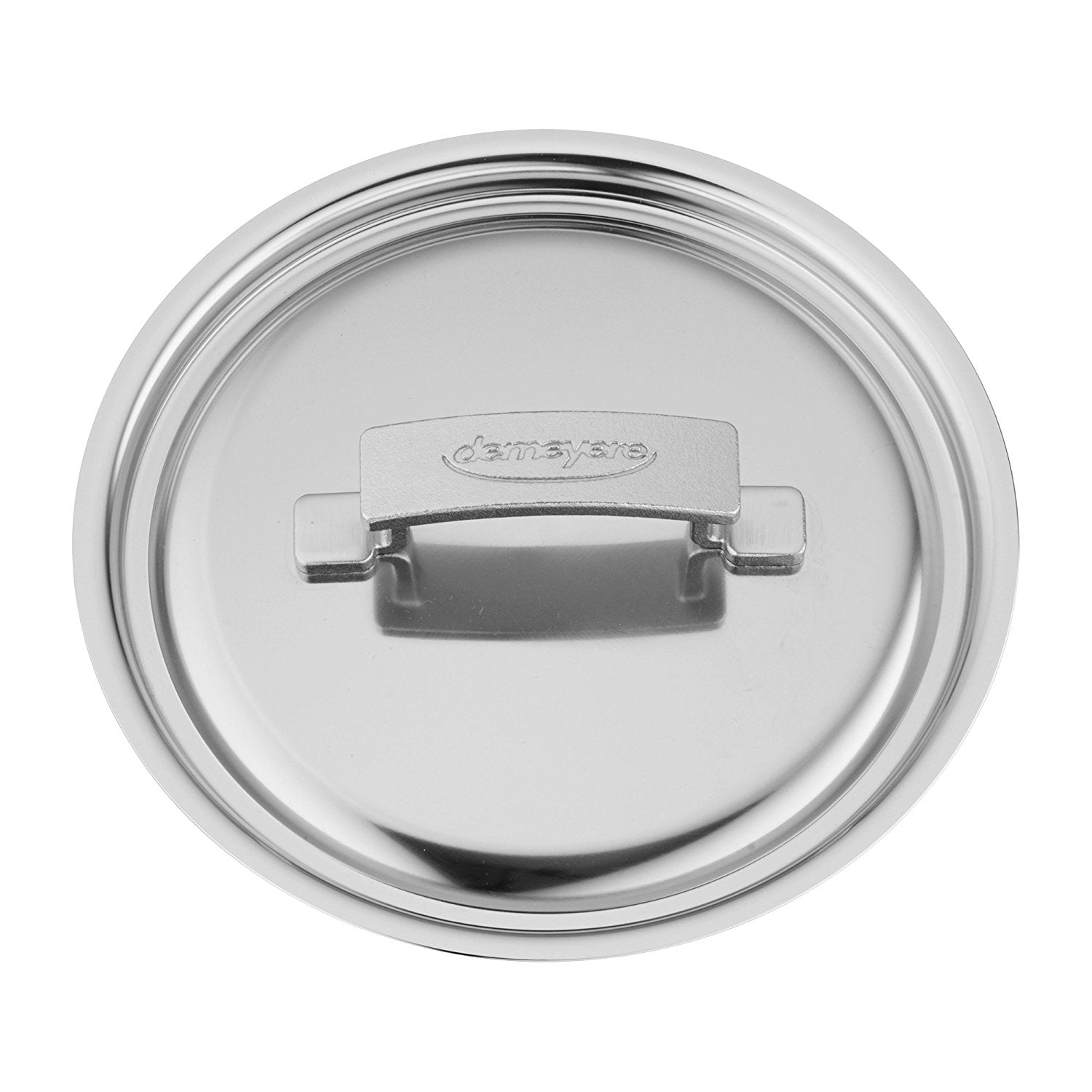 Demeyere Industry 5-Ply 2-Quart Stainless Steel Saucier Pan with Lid - Professional-Grade Cookware for Sauces, Soups & Stews - Perfect for Home Chefs & Professional Kitchens