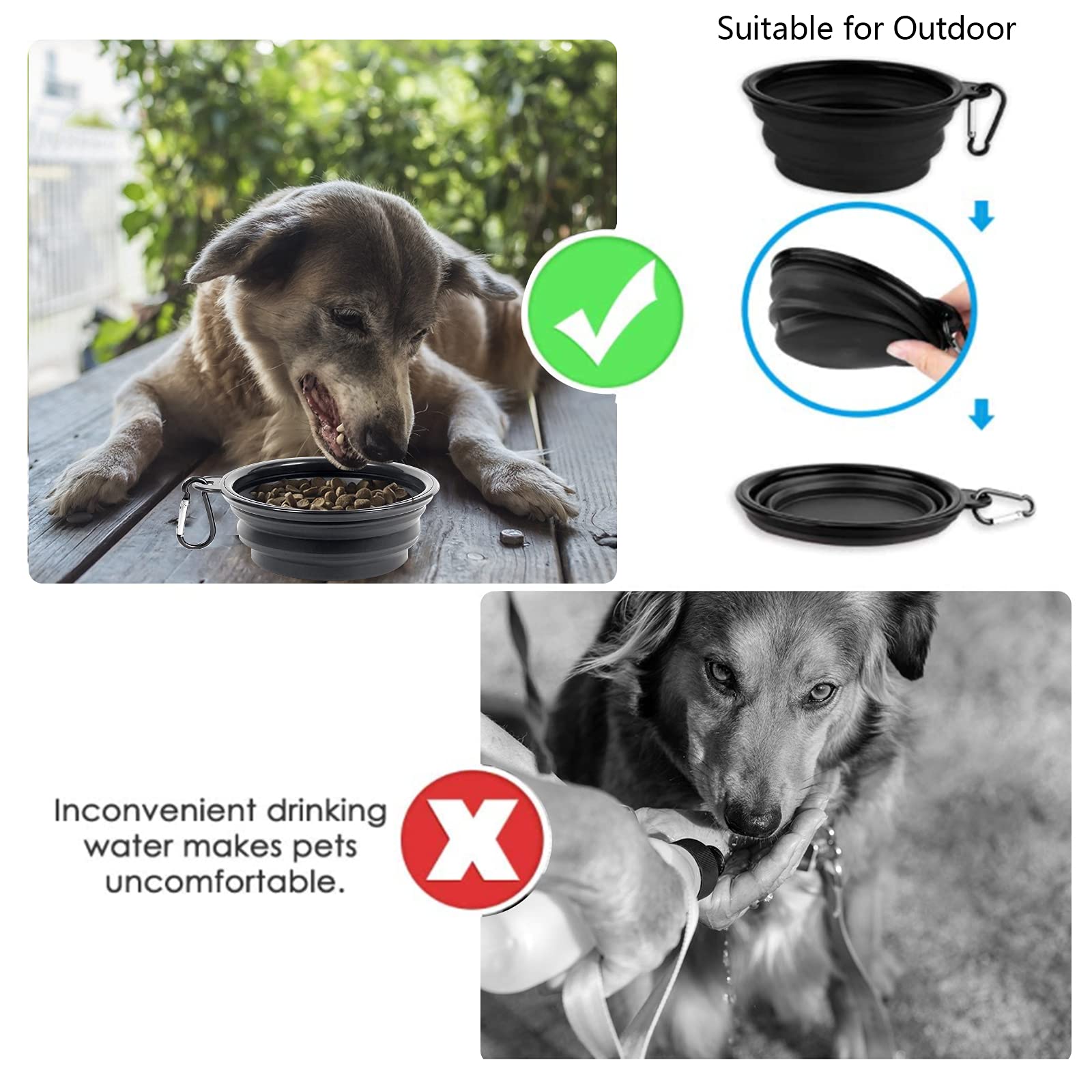 2-in-1 Dog Seat Belt & Headrest Restraint - Adjustable Pet Car Safety Harness with Clip Buckle for Small Medium Large Dogs - Perfect for Road Trips & Daily Commutes with Your Furry Friend