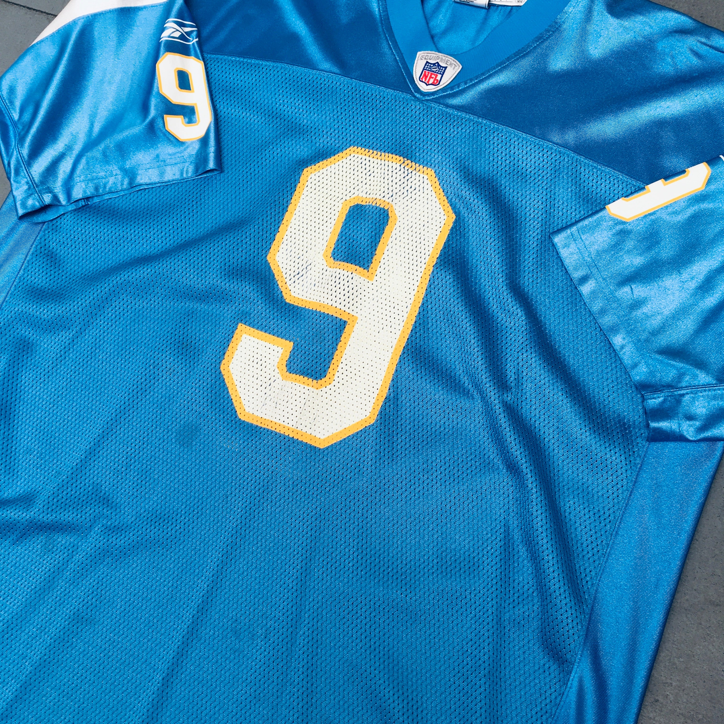 Drew Brees 2003/04 San Diego Chargers Jersey - XXL Size, Authentic NFL Football Jersey for Fans & Collectors - Perfect for Game Day, Tailgating, and Sports Memorabilia Display