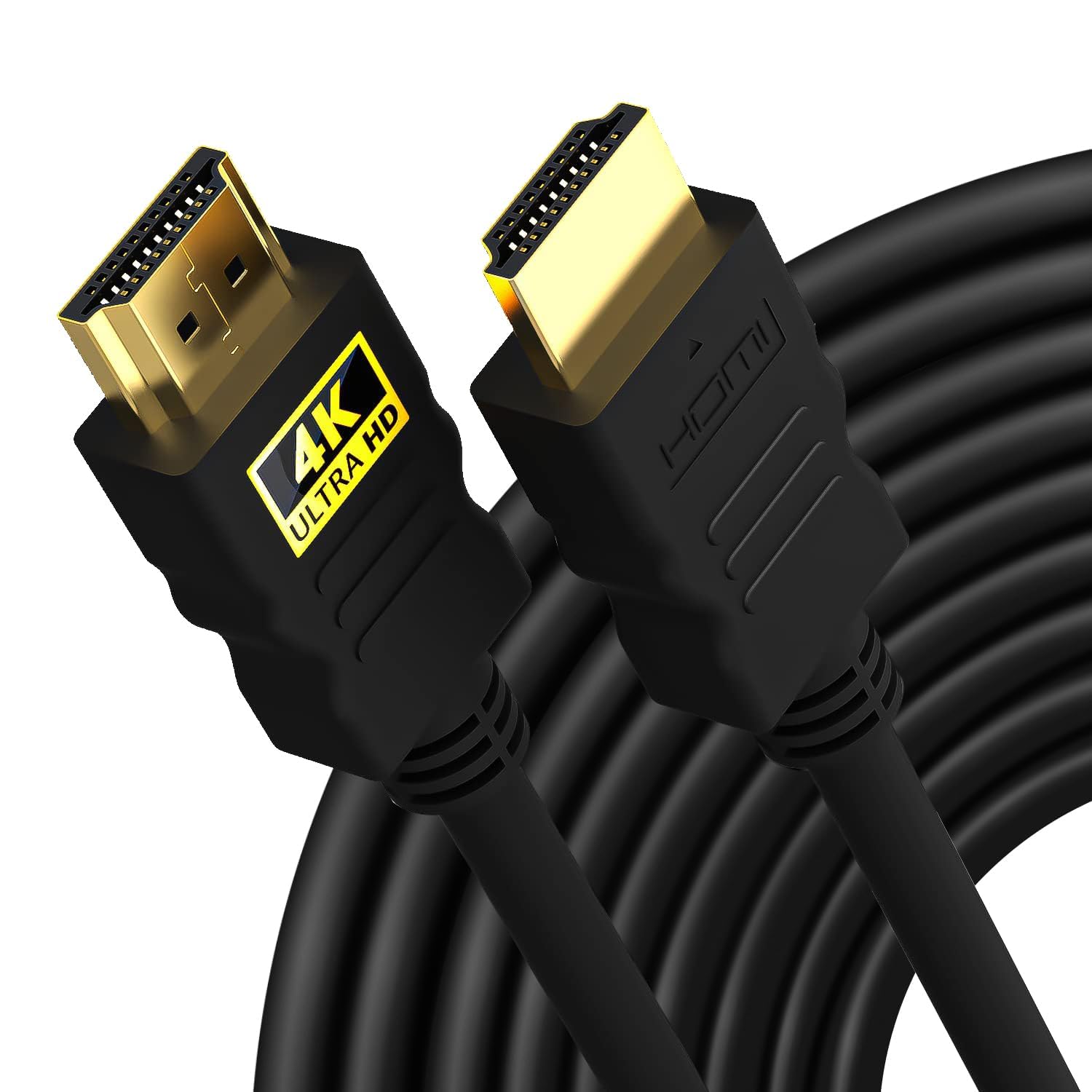 Premium Black-R HDMI Cable 4K 60Hz 18Gbps High Speed with Ethernet - 5M (16.5FT) for UHD TV, Monitor, PC, Xbox 360, PS5, PS4, Blu-ray - Perfect for Home Theater, Gaming & Office Setup