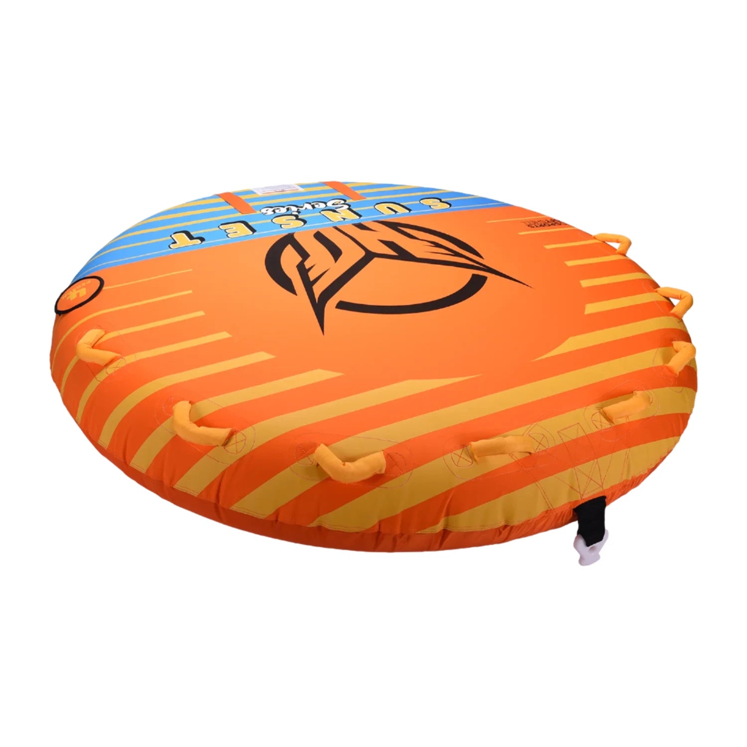 HO Sports Sunset 4 Tube 2025 - Premium Inflatable Water Tube for Boating & Lake Fun - Durable 4-Person Towable for Summer Water Sports & Family Adventures