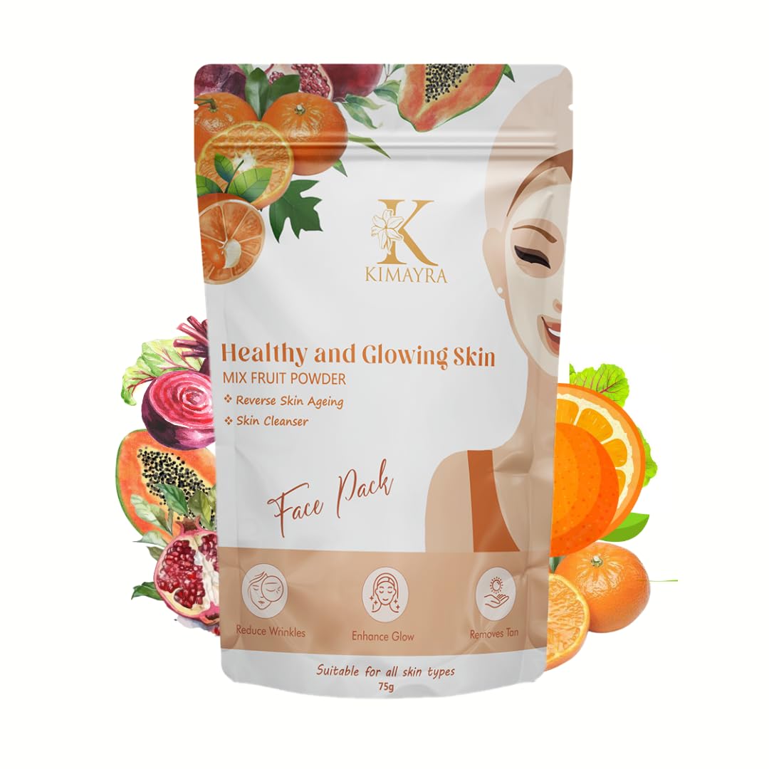 Organic Turmeric & Sandalwood Face Pack Powder for Glowing Skin - Brightening, Exfoliating & Acne Treatment - DIY Skincare for Daily Use & Spa Days