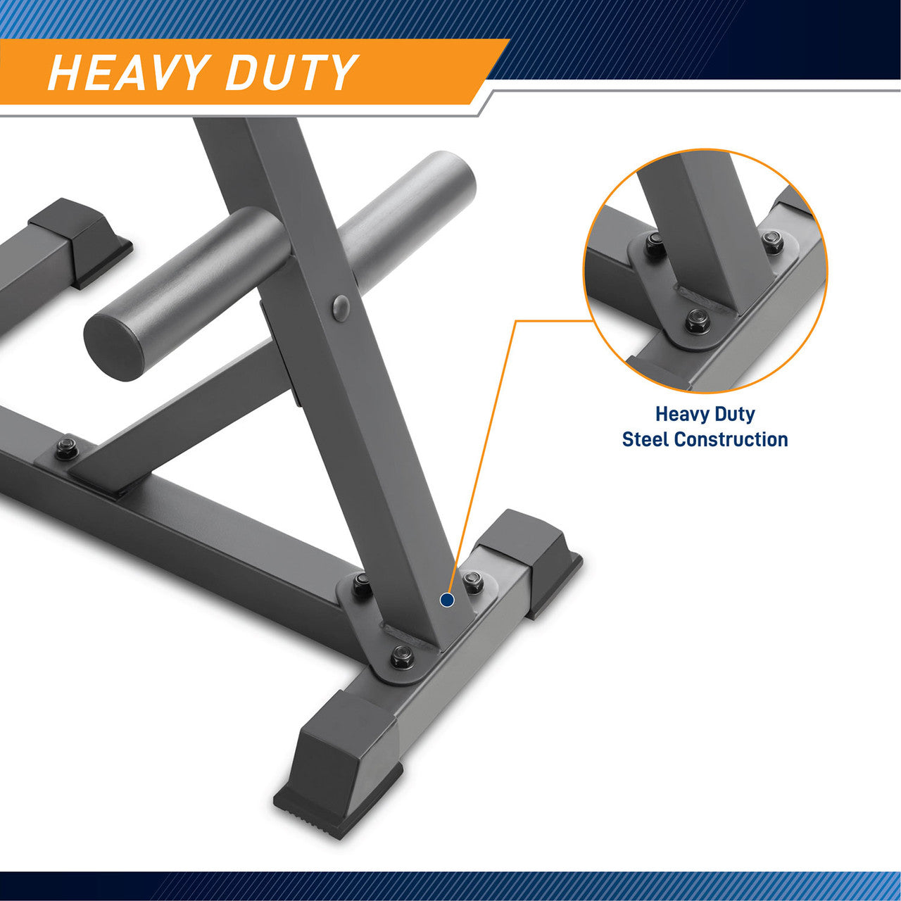 Olympic Plate Tree PT 45 - Heavy Duty Weight Plate Storage Rack for Gym & Home Workout Equipment Organization | Perfect for CrossFit, Powerlifting & Strength Training