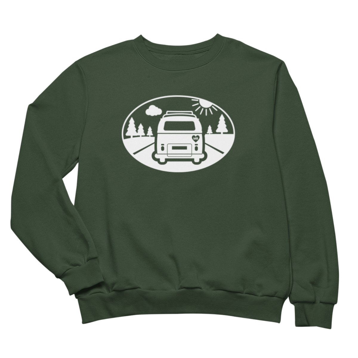 CAA Exclusive: We Heart Winnipeg Open Roads Crewneck Sweatshirt - Cozy & Stylish Unisex Pullover for Casual Wear, Travel & Outdoor Adventures
