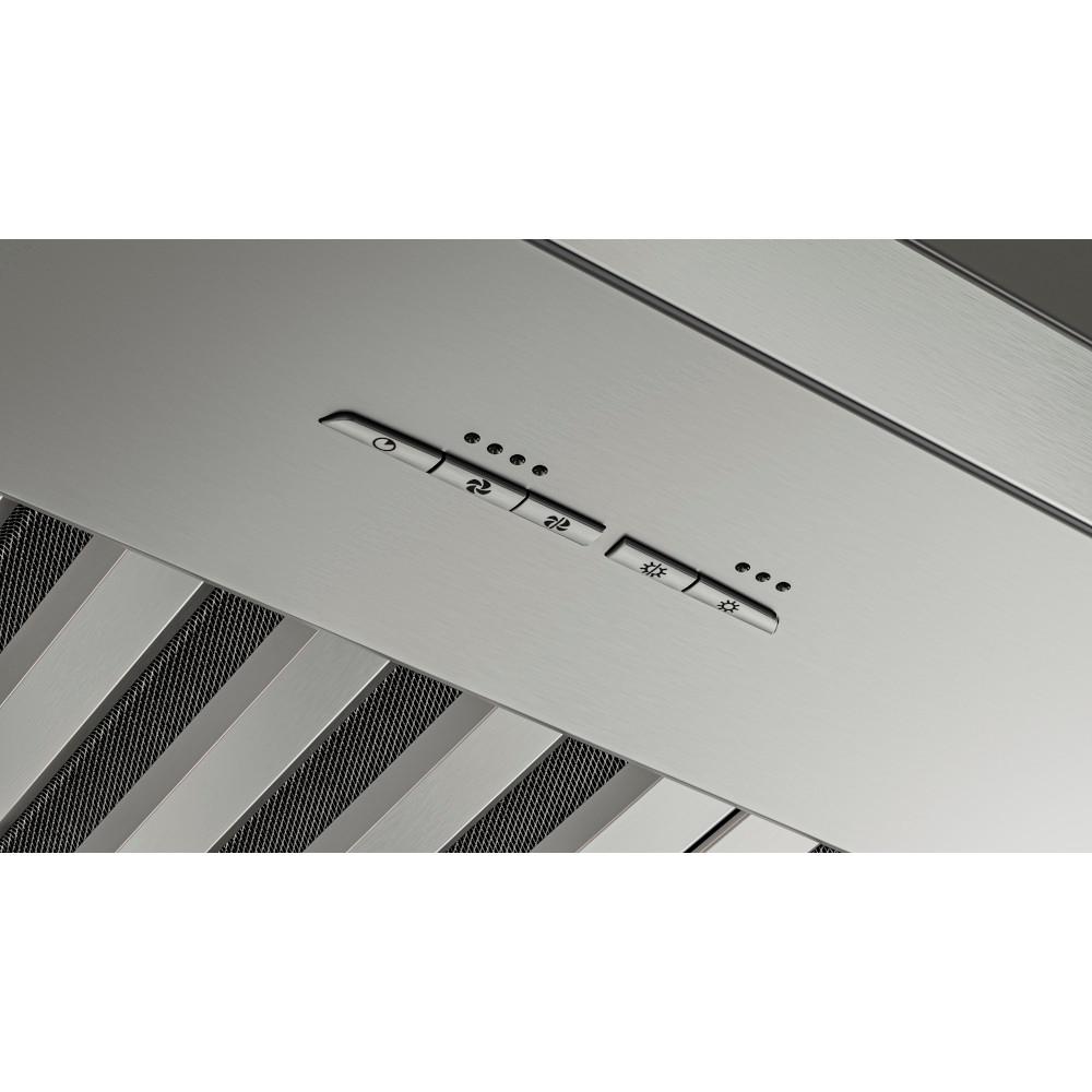 48 Inch Stainless Steel Chimney Range Hood WPP14812SS - 1500 Max CFM, IQ12U00A0 Blower System (WPP1 Series) for Modern Kitchen Ventilation & Smoke Removal