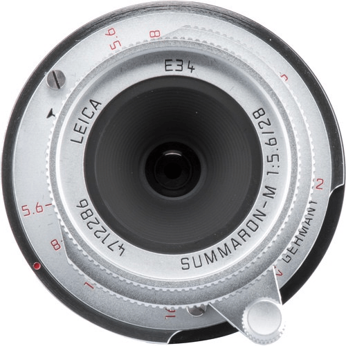 Leica Summaron M 28mm f/5.6 Lens for Street & Travel Photography - Compact Prime Lens for Leica M Mount Cameras
