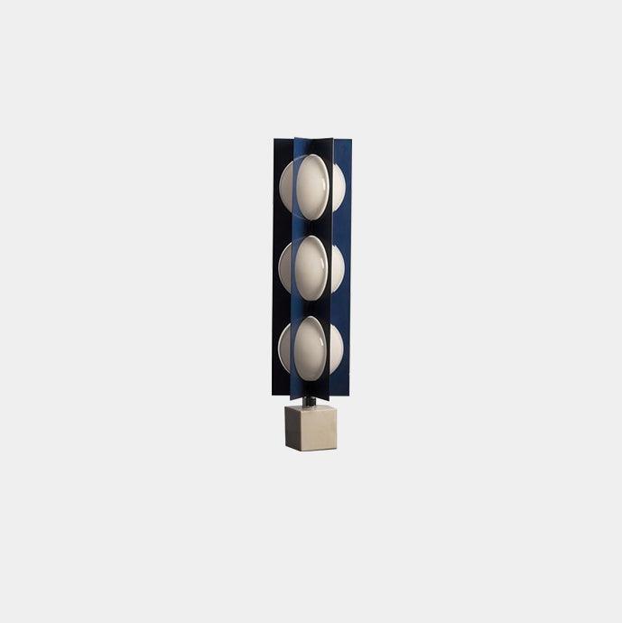 Modern Blue Kleos Floor Lamp - Adjustable LED Standing Light for Living Room, Bedroom & Office - Stylish Home Decor Lighting for Reading & Relaxation