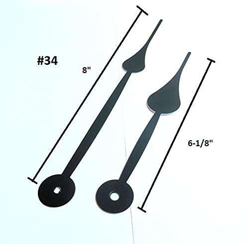 High Torque Silent Sweep Clock Movement with 8