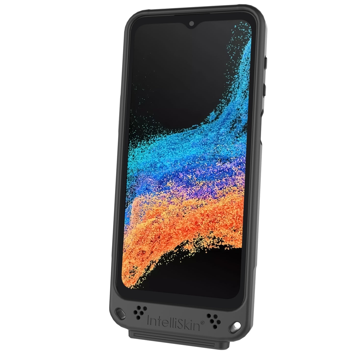 IntelliSkin® Protective Case for Samsung Galaxy XCover6 Pro - Durable & Slim Cover with Enhanced Grip (RAM GDS SKIN SAM84) - Perfect for Outdoor Work, Construction & Rugged Use