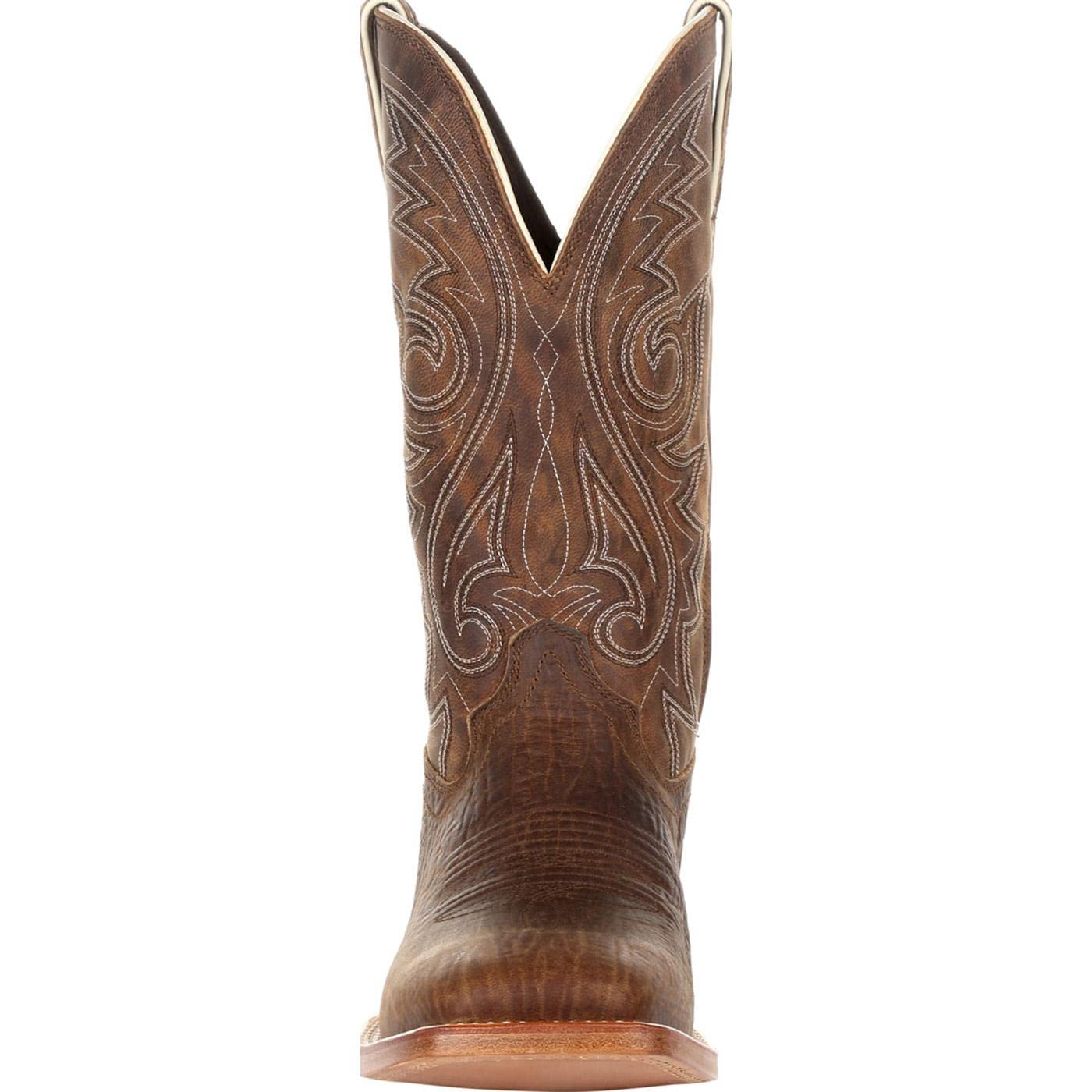 Durango Arena Pro Worn Saddle Western Boots for Men - Genuine Leather Cowboy Boots with Comfortable Fit - Perfect for Rodeo, Horseback Riding & Country Fashion