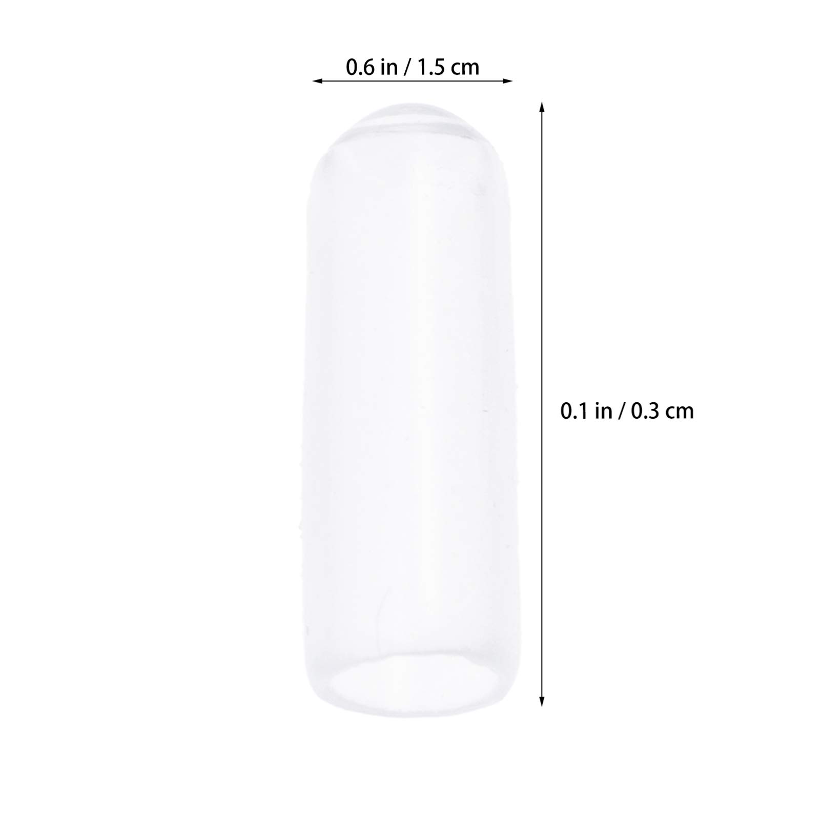 SOLUSTRE 200-Pack Universal Dishwasher Rack Cap Covers - Clear Plastic Dishwasher Wire Thread Protectors, Tine Tips & Sink Cup Washers - Perfect for Kitchen, RV & Commercial Dishwasher Rack Maintenance