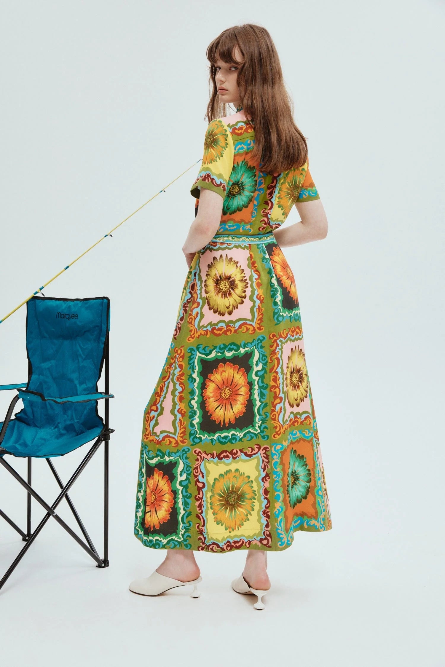 Stylish DISCO DAISY SHIRTDRESS for Women - Floral Print Summer Dress - Perfect for Parties, Weddings & Casual Outings