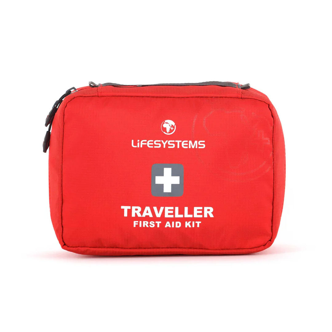 Lifesystems Traveller First Aid Kit - Compact & Complete Medical Supplies for Travel, Hiking, Camping & Emergency Preparedness