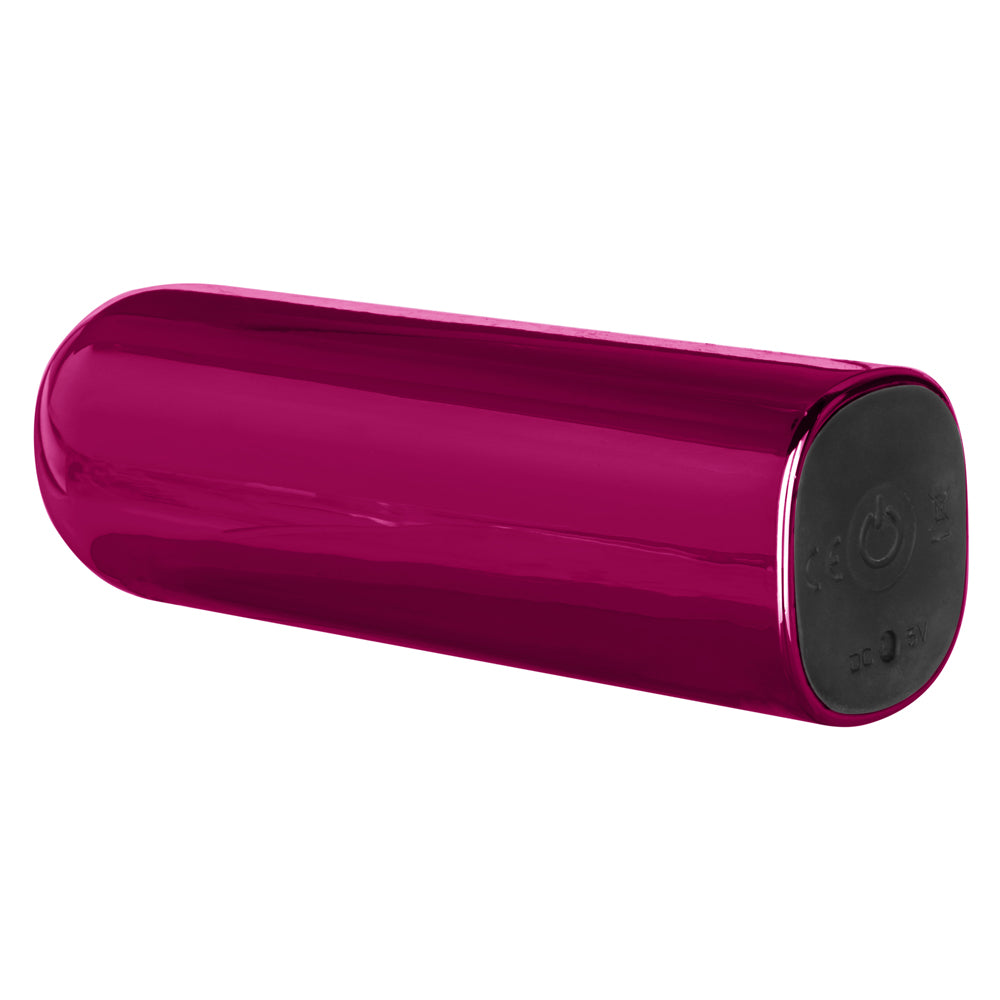 Glam Fierce Power Bullet Vibrator - Rechargeable Mini Personal Massager for Women, Powerful & Quiet Clitoral Stimulator - Perfect for Solo Play & Couples Intimacy