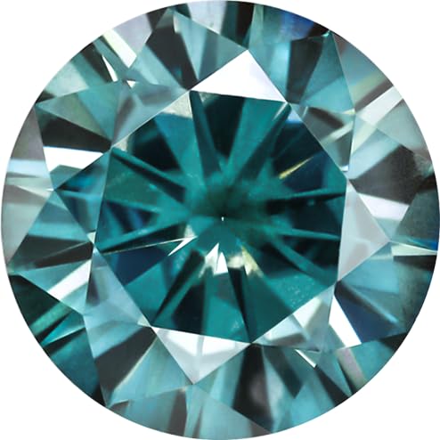 Blue Moissanite, April