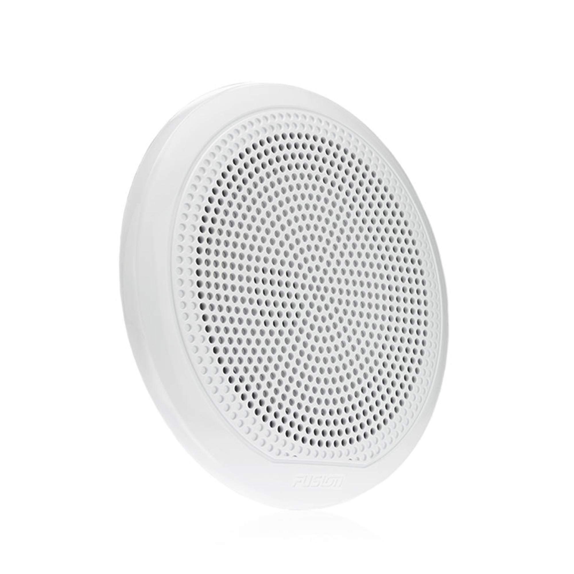 Fusion 2 Pairs EL-F651W 6.5 Inch Waterproof Marine Boat Speakers with White Classic Grills - Perfect for Boats, Yachts, and Outdoor Marine Audio Systems