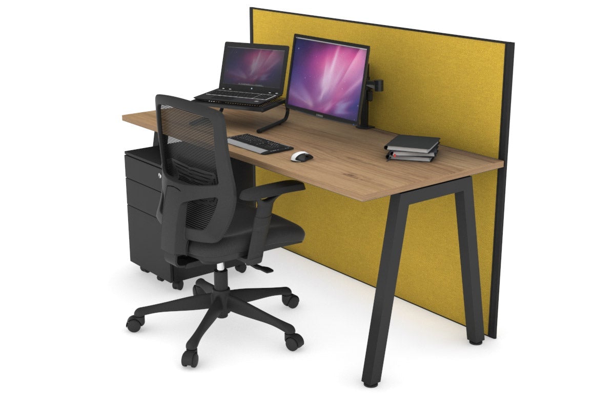 Horizon Quadro A Legs Office Desk - 1600L x 700W Modern Workstation for Home & Office - Perfect for Remote Work, Study & Professional Workspaces