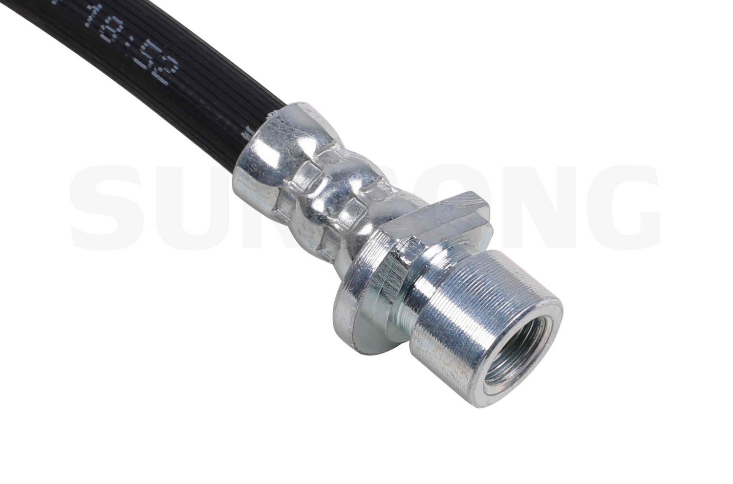 Sunsong 2203828 Brake Hydraulic Hose - High Performance Replacement Hose for Trucks & SUVs - Perfect for Off-Roading, Towing & Heavy-Duty Use
