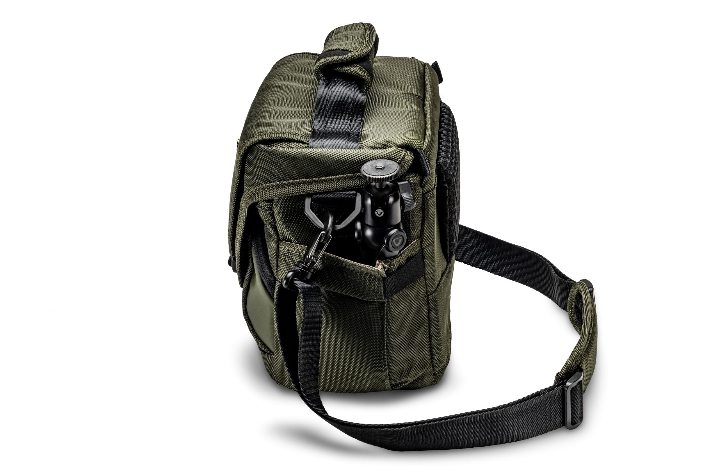 VEO SELECT 22S GR Shoulder Bag for Women - Lightweight Crossbody Purse, Waterproof Travel Handbag with Adjustable Strap - Perfect for Work, Gym & Daily Use (Green)