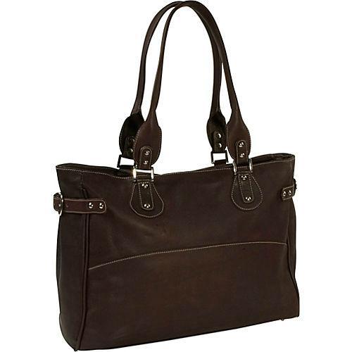 Premium Genuine Leather Large Women's Tote Bag with Adjustable Side Strap - Stylish & Spacious for Work, Travel & Everyday Use