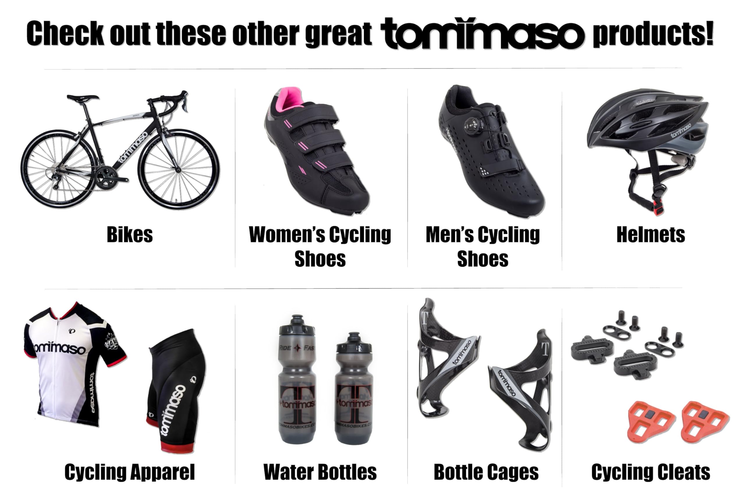 Tommaso Women's Cycling Shoes - SPD Cleat Compatible for Indoor & Outdoor Biking - Comfortable Walkable Design - Perfect for Peloton, Road & Mountain Biking - Ideal for Commuting, Gym & Fitness Training