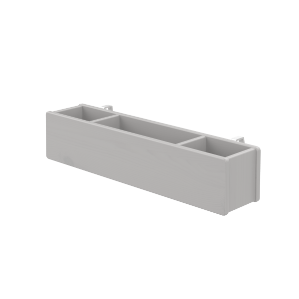 Plastic Storage Box for Bedroom & Wall Organization - Under Bed Storage Bins, Wall Mounted Shelving Solution for Home & Office