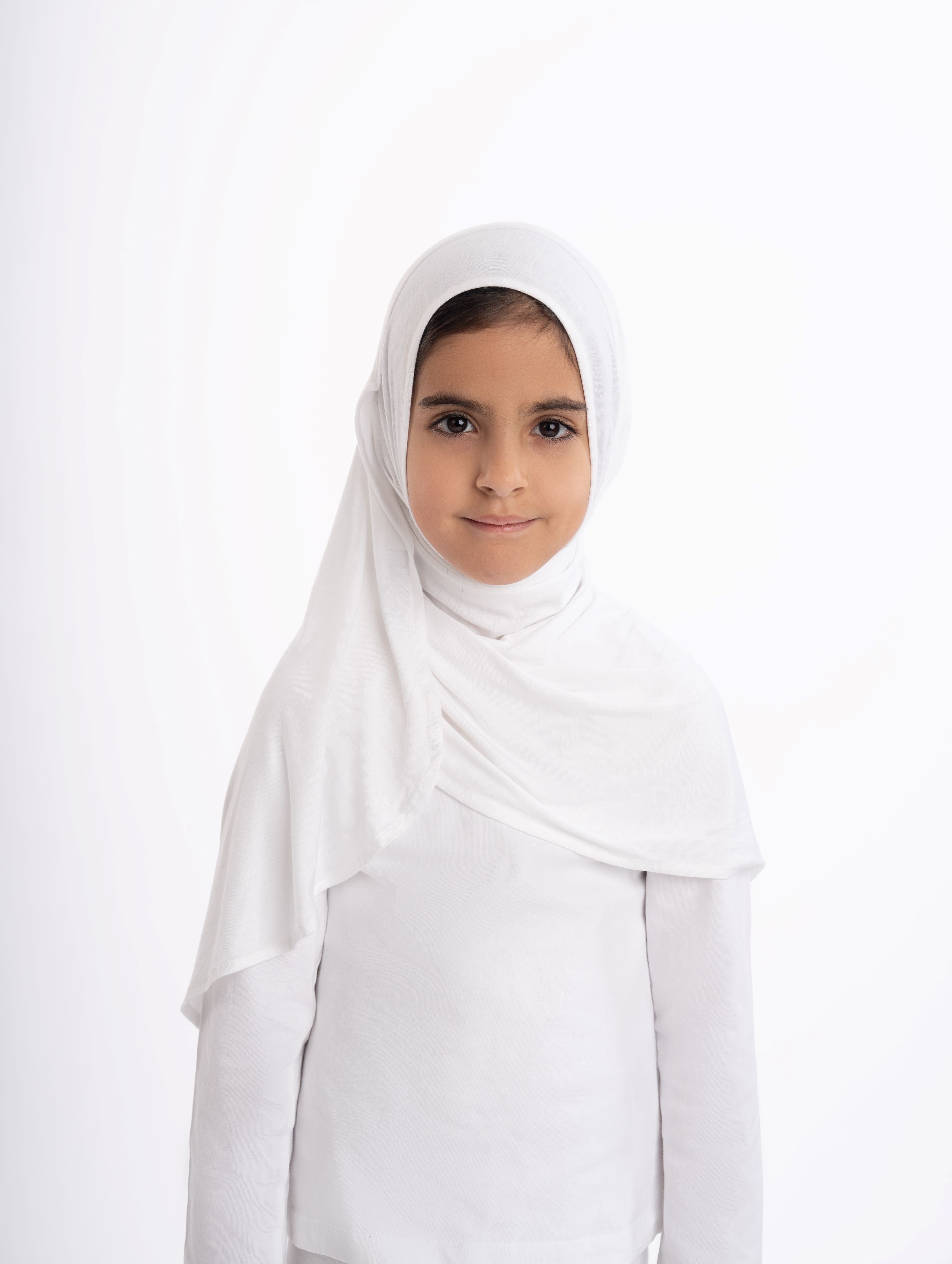 Premium Instant Jersey Hijab for Girls - Soft & Stretchy Muslim Headscarf - Perfect for School, Prayer & Everyday Wear