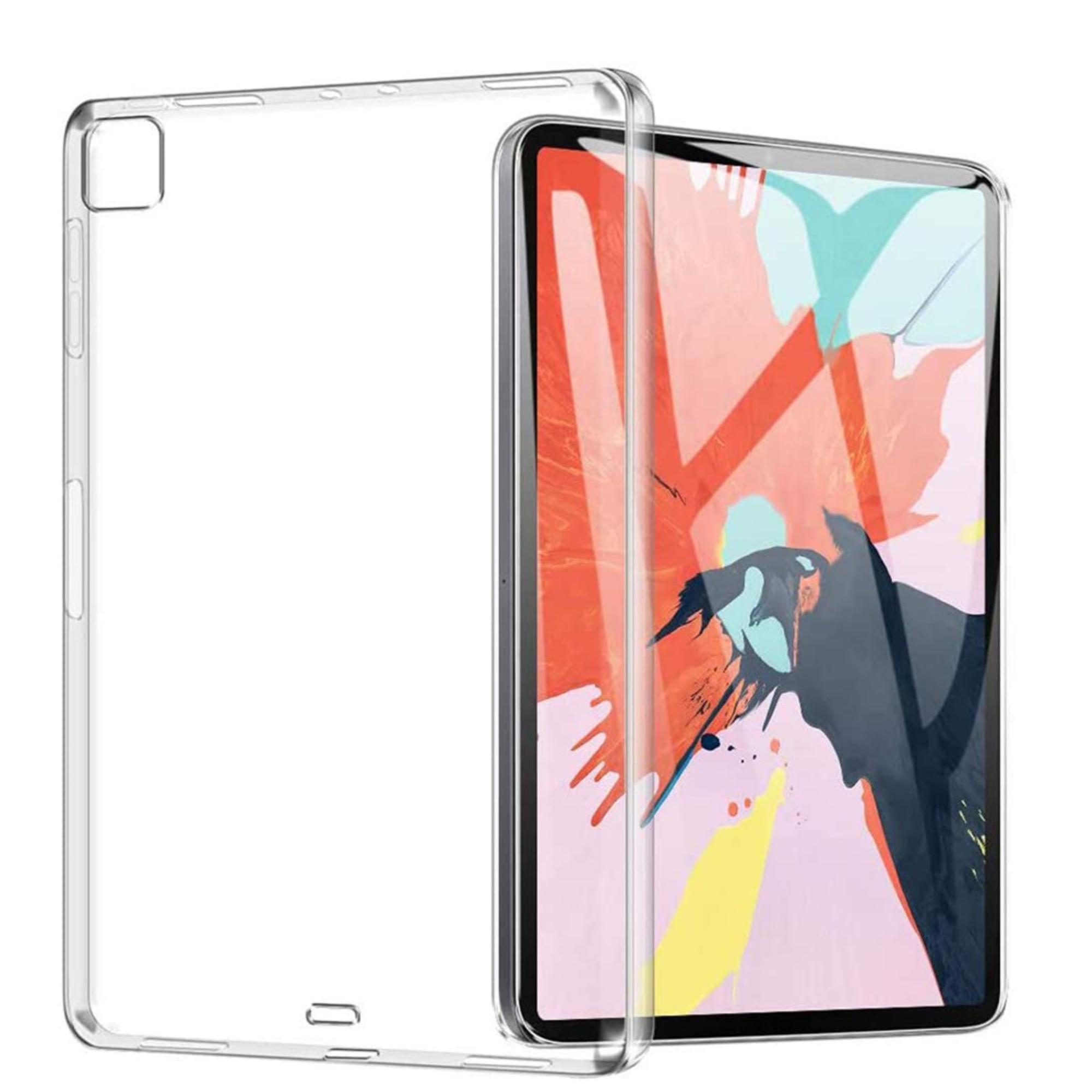 Durable iPad Pro 12.9 Case (2021 Model) - Shockproof Protective Cover for Work, Travel & Home Use