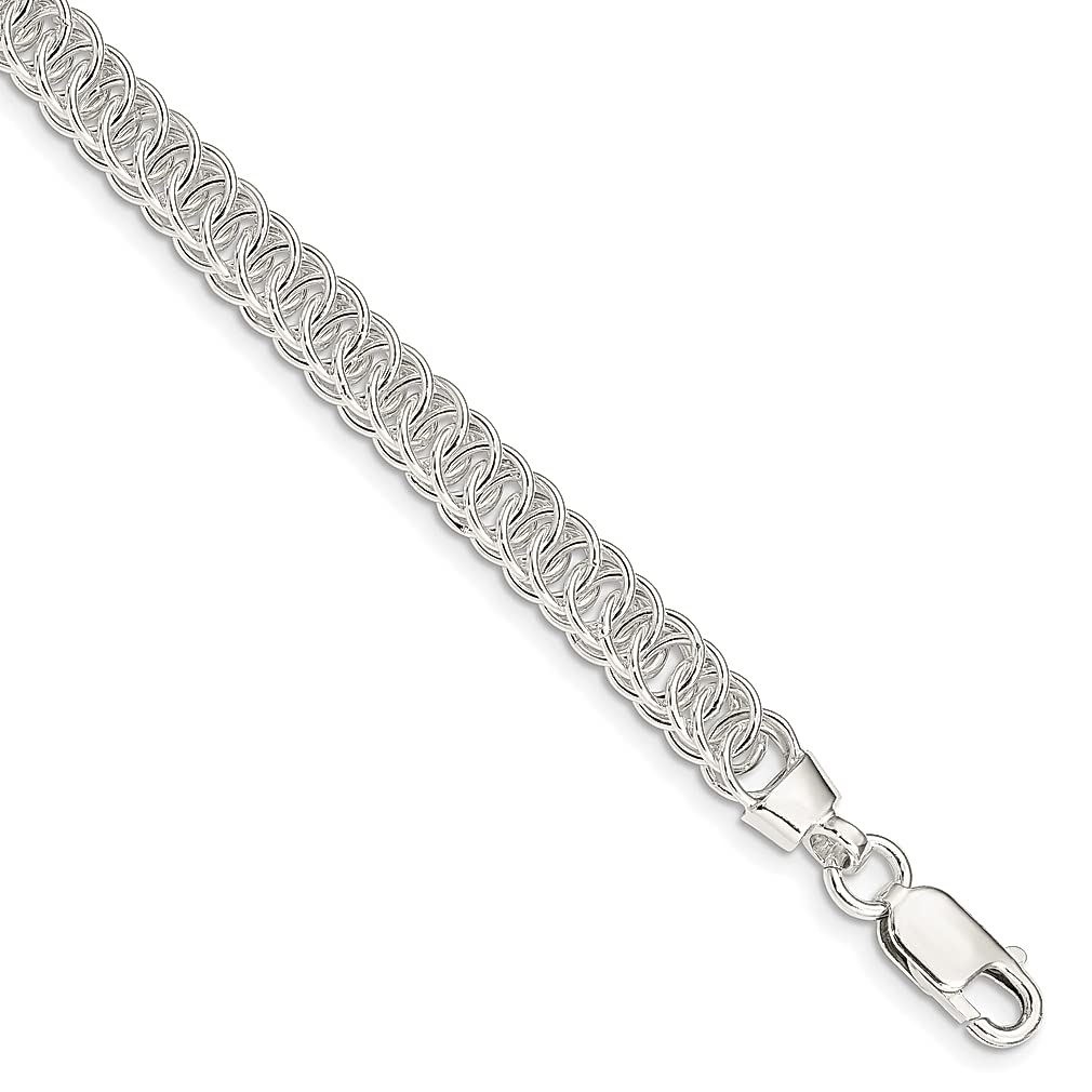 925 Sterling Silver Link Bracelet for Women - Elegant Fine Jewelry Gift for Her - Perfect for Anniversaries, Birthdays & Special Occasions