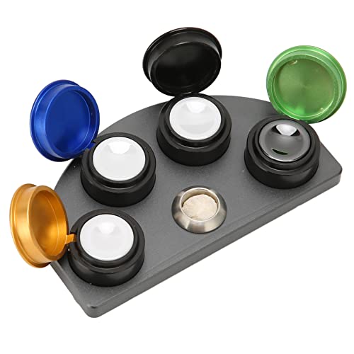 Watch Grease Cup Holders - 4pc Watch Oil Stand for Watch Repair & Cleaning | Durable Rust-Proof Tool for Watchmakers