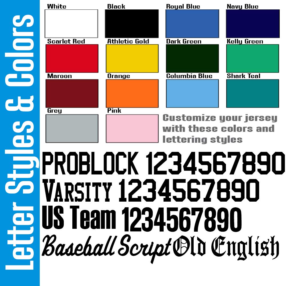 Custom Hockey Jersey with Names & Numbers - Personalized Team Uniform for Ice Hockey, Street Hockey & Fan Gear - Perfect for Games, Tournaments & Gifts