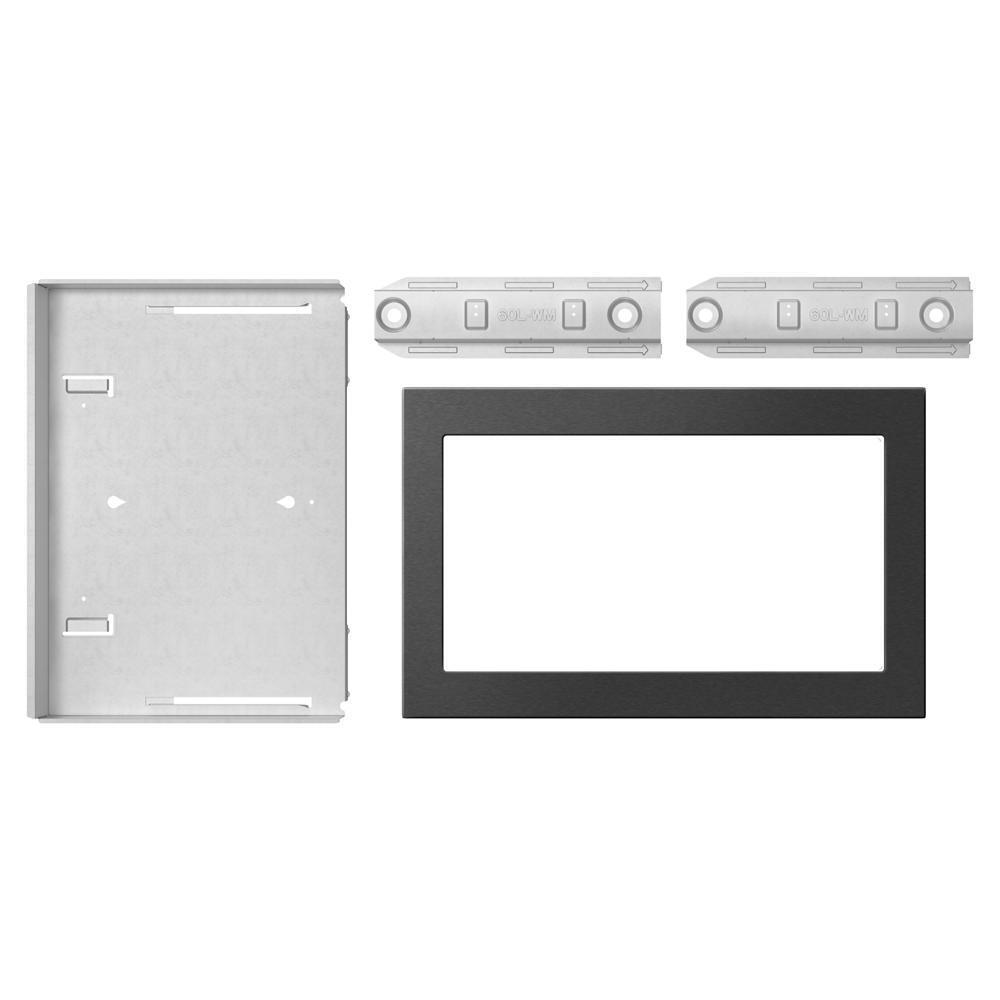 Amana MTK2230PV 30-Inch Stainless Steel Trim Kit for 2.2 Cu Ft Countertop Microwave Oven - Perfect for Kitchen Remodeling & Built-In Microwave Installation
